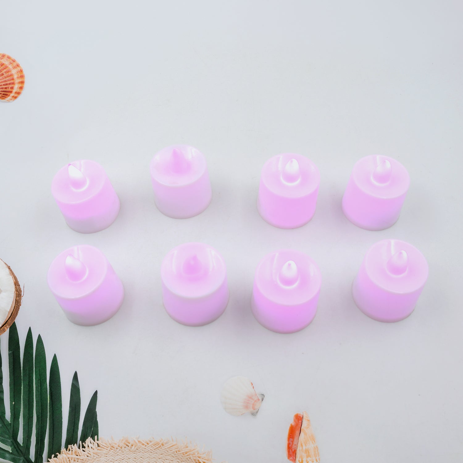6632B Pink Flameless LED Tealights, Smokeless Plastic Decorative Candles - Led Tea Light Candle For Home Decoration (Pack Of 8pc) ( Diya , Divo , Diva , Deepak , Jyoti) 6632B Pink Flameless LED Tealights, Smokeless Plastic Decorative Candles - Led Tea Light Candle For Home Decoration (Pack Of 8pc) ( Diya , Divo , Diva , Deepak , Jyoti)